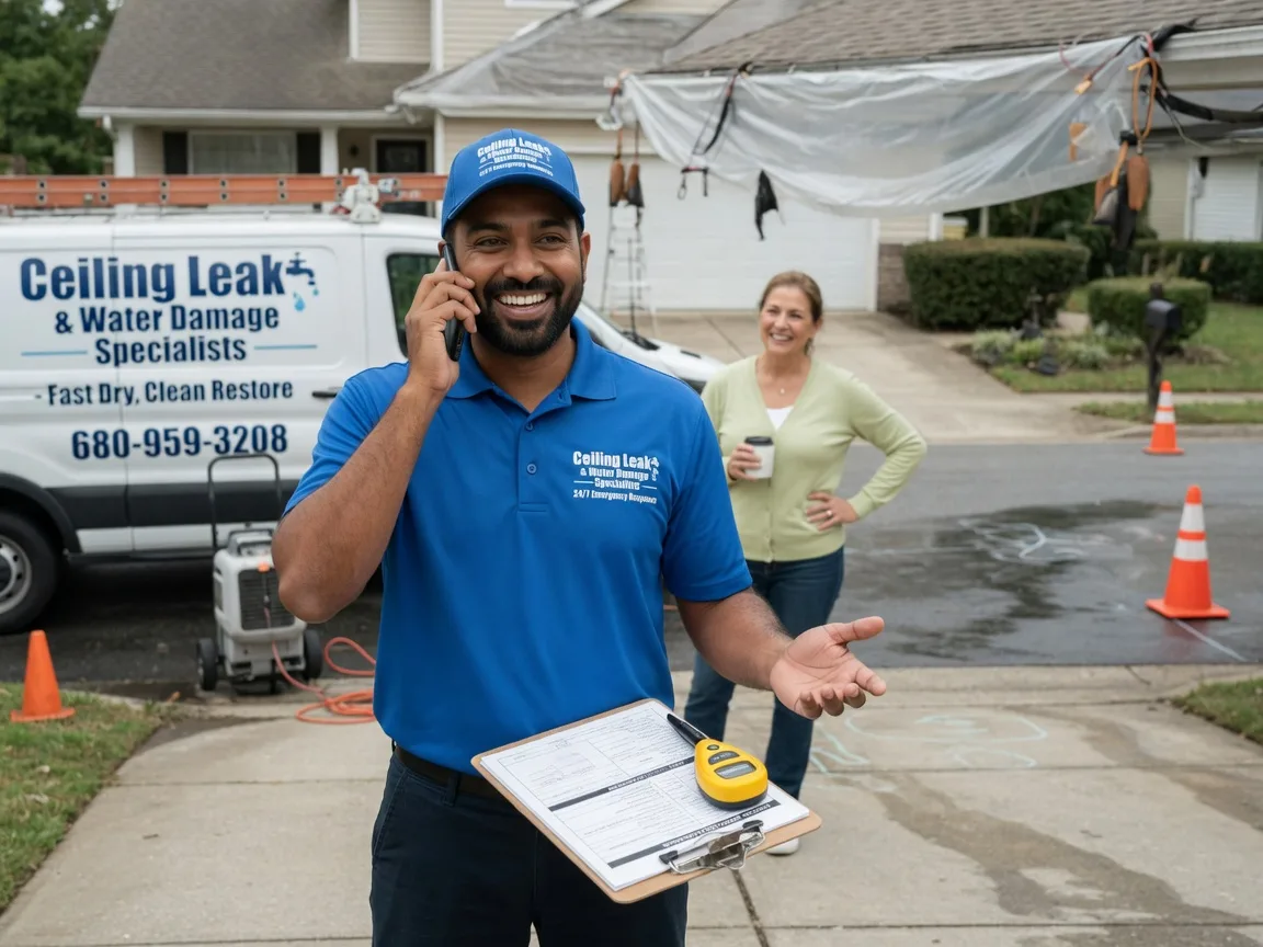 Ceiling Leak Cleanup Park City, KY FAQs